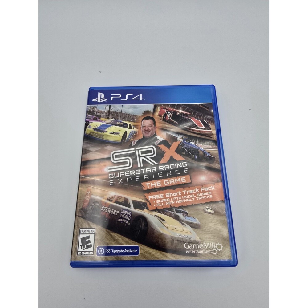 SRX: The Game PlayStation 4 PS4 (2021) Tony Stewart Racing CIB Very Good Tested
